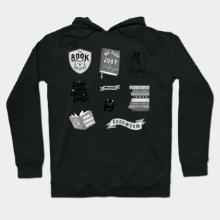 Black Bookish Pack Hoodie